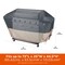 Modern Leisure Renaissance 73 in. Grill Cover, 73 in. L x 25 in. W x 44.5 in. H, Gray 3015 - alternate 9